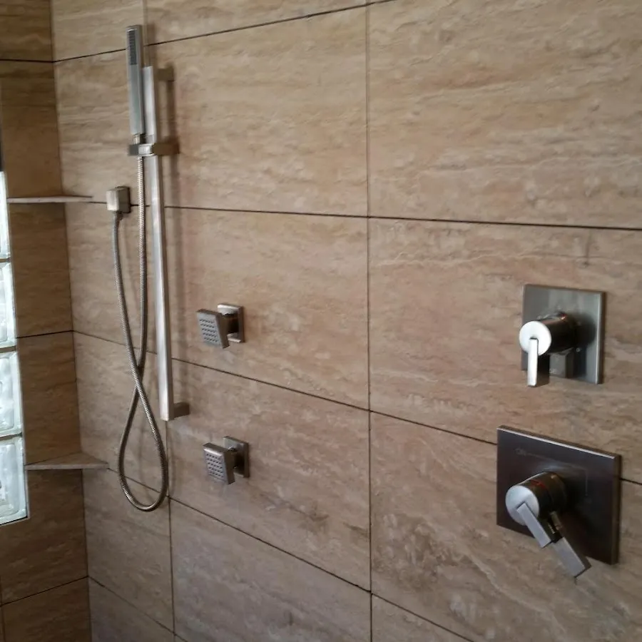 Shower fixture installation for Water Heater Replacement in Woodburn